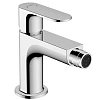 Смеситель для биде Hansgrohe Rebris S, с металлическим сливным гарнитуром 72212000, хром Смеситель для биде Hansgrohe Rebris S, с металлическим сливным гарнитуром 72212000, хром
