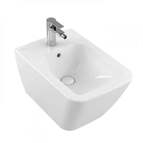 Биде подвесное Villeroy & Boch Finion 446500R1 (4465 00 R1) CeramicPlus Биде подвесное Villeroy & Boch Finion 446500R1 (4465 00 R1) CeramicPlus