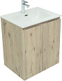 Тумба под раковину Aquanet Алвита New 60 2 дверцы, дуб веллингтон белый 00277525 Тумба под раковину Aquanet Алвита New 60 2 дверцы, дуб веллингтон белый 00277525