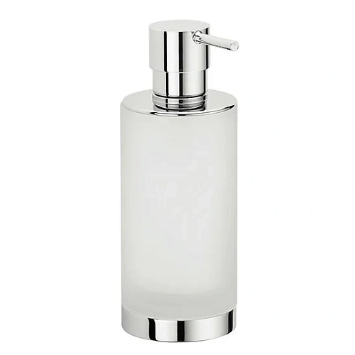 Дозатор жидкого мыла Colombo Nordic B9324.CR-VAN настольный, хром/матовое стекло Дозатор жидкого мыла Colombo Nordic B9324.CR-VAN настольный, хром/матовое стекло