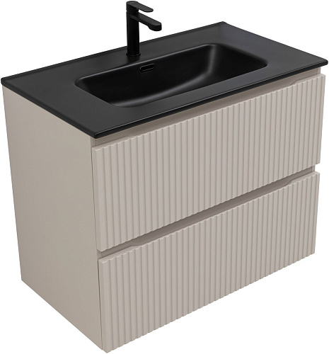 Тумба под раковину Aquanet Джейн Flat 80 00343977 бежевый Тумба под раковину Aquanet Джейн Flat 80 00343977 бежевый