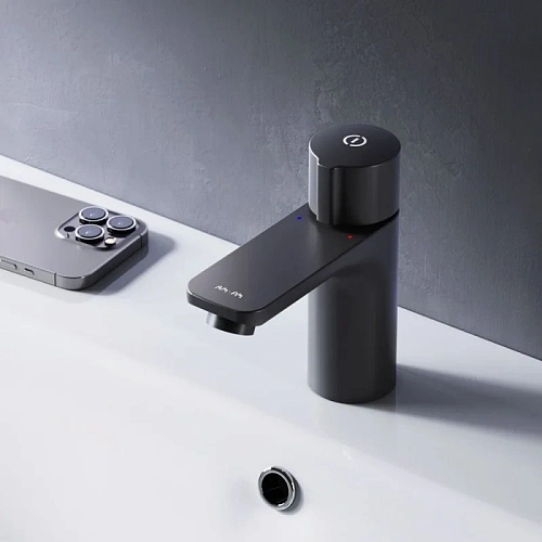Смеситель для раковины AM.PM X-Joy F85A02522 черный Смеситель для раковины AM.PM X-Joy F85A02522 черный