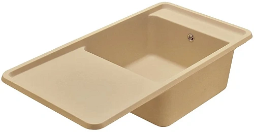 Кухонная мойка Aquaton Беллис 97 1A725132BS260 из литого мрамора, латте Кухонная мойка Aquaton Беллис 97 1A725132BS260 из литого мрамора, латте