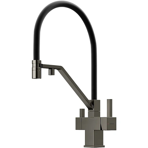 Смеситель для кухни Sancos Loro SC4007GG под фильтр, вороненая сталь Смеситель для кухни Sancos Loro SC4007GG под фильтр, вороненая сталь