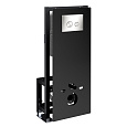 Инсталляция для унитаза WasserKRAFT Glan 66TLT.010.ME.BL.BN01 с клавишей смыва никель Инсталляция для унитаза WasserKRAFT Glan 66TLT.010.ME.BL.BN01 с клавишей смыва никель