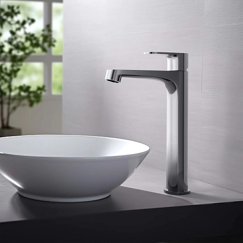 Смеситель для раковины Aquatek ОБЕРОН AQ1204CR Хром Смеситель для раковины Aquatek ОБЕРОН AQ1204CR Хром