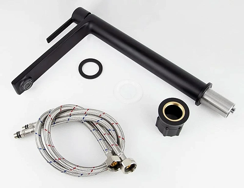 Смеситель для раковины Kaiser Serio 05411-9 Черный матовый Смеситель для раковины Kaiser Serio 05411-9 Черный матовый