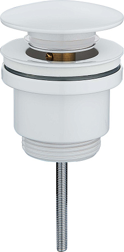 Донный клапан Raglo R600.01.08 без перелива, белый Донный клапан Raglo R600.01.08 без перелива, белый