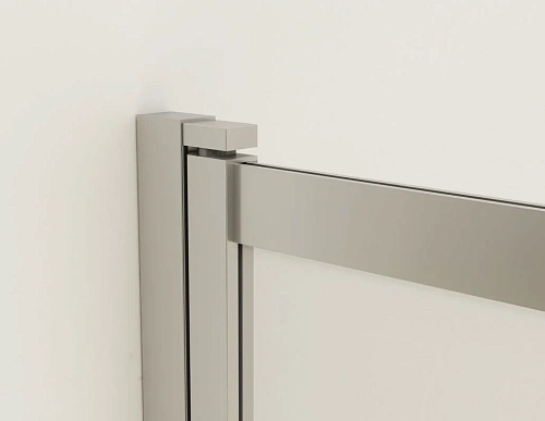 Шторка на ванну Vincea VSB-1E100CLBN 1000x1450, брашированный никель, стекло прозрачное Шторка на ванну Vincea VSB-1E100CLBN 1000x1450, брашированный никель, стекло прозрачное