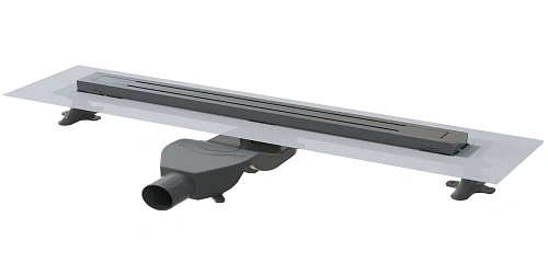 Душевой лоток Boheme Premium Trendy 80см GUN METAL 983-80-GM Душевой лоток Boheme Premium Trendy 80см GUN METAL 983-80-GM