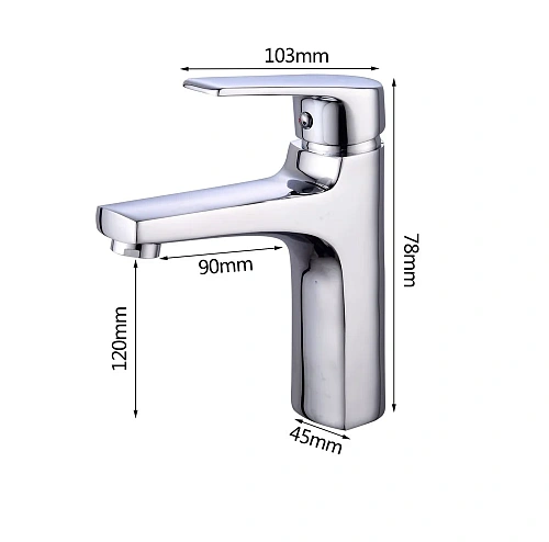 Смеситель для раковины River LUX R024-14 10000003150 Смеситель для раковины River LUX R024-14 10000003150