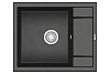 Кухонная мойка Granula 6002, ЧЁРНЫЙ, кварц 600х500 Кухонная мойка Granula 6002, ЧЁРНЫЙ, кварц 600х500