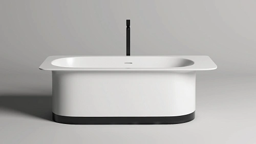 Ванна отдельностоящая Salini NINFEA 180x82 102721M из искусственого камня S-Stone Ванна отдельностоящая Salini NINFEA 180x82 102721M из искусственого камня S-Stone