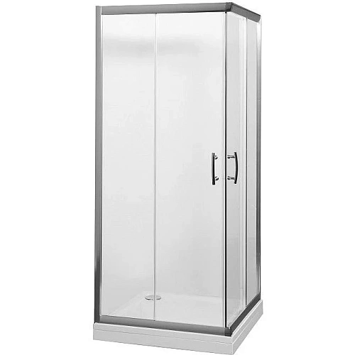 Душевой уголок Aquanet Alfa Cube NAA1142 100x100, прозрачное стекло 00185041 Душевой уголок Aquanet Alfa Cube NAA1142 100x100, прозрачное стекло 00185041