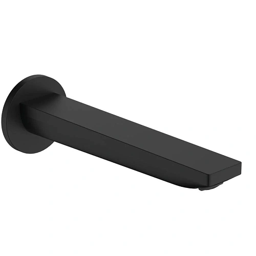 Излив Hansgrohe Rebris E 72431670, матовый черный Излив Hansgrohe Rebris E 72431670, матовый черный