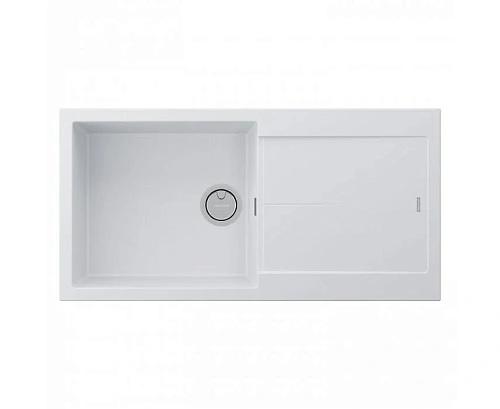 Кухонная мойка Paulmark EXTENSIO 99 PM989950-WH, WHITE, 990х500 мм Кухонная мойка Paulmark EXTENSIO 99 PM989950-WH, WHITE, 990х500 мм