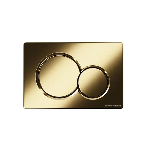 Клавиша смыва Ceramica Nova Balance Sphere CN12-003BG брашированное золото Клавиша смыва Ceramica Nova Balance Sphere CN12-003BG брашированное золото