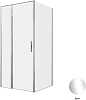 Душевой уголок Allen Brau Priority 100x90 3.31028.00 + 3.31043.00 хром
