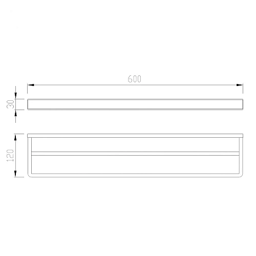 Полотенцедержатель ABBER Westen AA1756B черный матовый Полотенцедержатель ABBER Westen AA1756B черный матовый