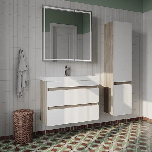 Зеркальный шкаф IDDIS Zodiac (ZOD8000i99) с подсветкой, 80 см Зеркальный шкаф IDDIS Zodiac (ZOD8000i99) с подсветкой, 80 см