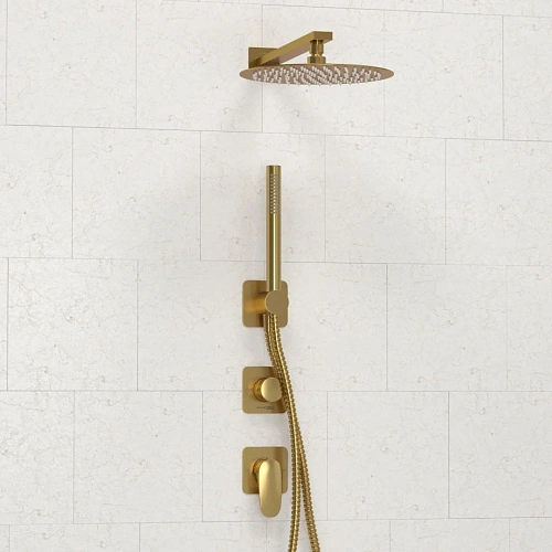 Душевая система WasserKRAFT A3651.282.180.259.285.194.286 встраиваемая золото Душевая система WasserKRAFT A3651.282.180.259.285.194.286 встраиваемая золото