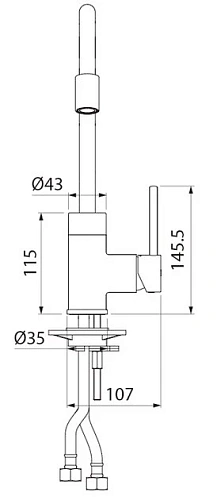 Смеситель для кухни Iddis Kitchen 360 K36SBJBi05 Смеситель для кухни Iddis Kitchen 360 K36SBJBi05