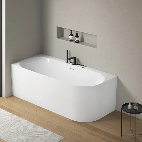 Акриловая ванна Vincea VBT-704-1800-L 1800x800x585, белая, левая, щелевой перелив, слив белый Акриловая ванна Vincea VBT-704-1800-L 1800x800x585, белая, левая, щелевой перелив, слив белый