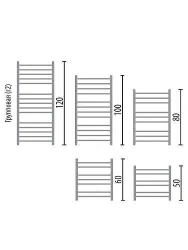 Полотенцесушитель водяной Ника CLASSIC ЛП (Г2) ВП 60/40 Полотенцесушитель водяной Ника CLASSIC ЛП (Г2) ВП 60/40