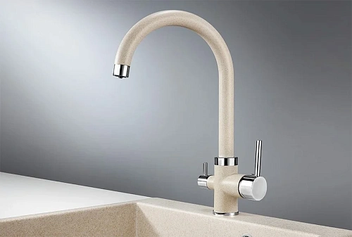 Смеситель для кухни Granula 2168, ПИРИТ Смеситель для кухни Granula 2168, ПИРИТ