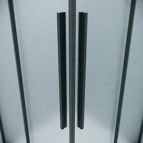 Душевая дверь GROSSMAN 1/2.К33.01.11.21.02 Galaxy (110x195) черный матовый, стекло шиншилла Душевая дверь GROSSMAN 1/2.К33.01.11.21.02 Galaxy (110x195) черный матовый, стекло шиншилла