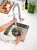 Картинка анонса товара «смеситель для кухни grohe eurocube профессиональный, суперсталь (31395dc0)»