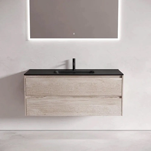 Тумба под раковину Sancos Libra LB120-1EG 1190х450х500 дуб галифакс натуральный, подвесная Тумба под раковину Sancos Libra LB120-1EG 1190х450х500 дуб галифакс натуральный, подвесная