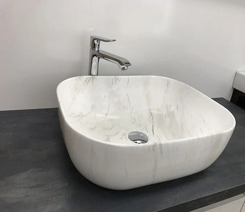 Раковина CeramaLux K397D9 накладная, под камень Раковина CeramaLux K397D9 накладная, под камень