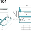 Ванна отдельностоящая NTBagno NT104 165 х 82 см NT104L Ванна отдельностоящая NTBagno NT104 165 х 82 см NT104L