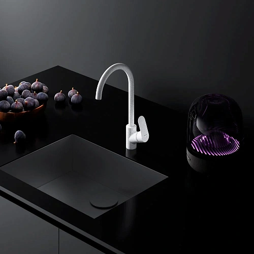 Смеситель для кухни AM.PM Like F8007133 элегантный белый Смеситель для кухни AM.PM Like F8007133 элегантный белый