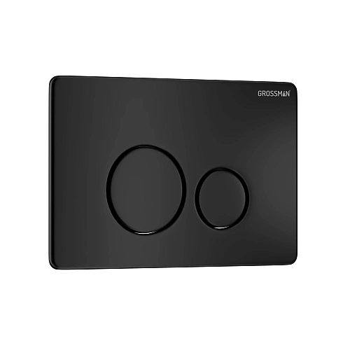 Клавиша смыва GROSSMAN Style 700.K31.05.21M.21M черный матовый Клавиша смыва GROSSMAN Style 700.K31.05.21M.21M черный матовый