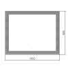 Зеркало Silver mirrors Barcode 1000х800 бесконтактный сенсор LED-00002910 Зеркало Silver mirrors Barcode 1000х800 бесконтактный сенсор LED-00002910