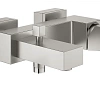 Смеситель для ванны GROHE Eurocube, суперсталь (23140DC0) Смеситель для ванны GROHE Eurocube, суперсталь (23140DC0)