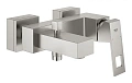 Смеситель для ванны GROHE Eurocube, суперсталь (23140DC0) Смеситель для ванны GROHE Eurocube, суперсталь (23140DC0)