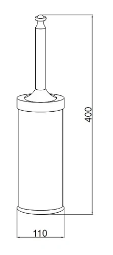 Ершик для унитаза Boheme Provanse 10809 Ершик для унитаза Boheme Provanse 10809