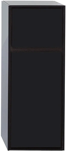 Шкаф-пенал Aquanet Милан 35 черный глянец 00306376 Шкаф-пенал Aquanet Милан 35 черный глянец 00306376