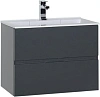 Тумба под раковину Aquanet Алвита 70 серый антрацит 00183992
