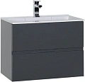 Тумба под раковину Aquanet Алвита 70 серый антрацит 00183992 Тумба под раковину Aquanet Алвита 70 серый антрацит 00183992