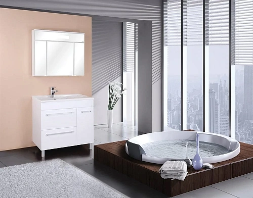 Зеркальный шкаф Onika СИГМА 90.01 209014 Зеркальный шкаф Onika СИГМА 90.01 209014