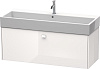 Картинка анонса товара «тумба под раковину duravit brioso br405702222 подвесная 118 см белый матовый»