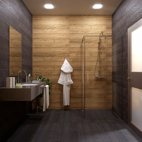 Душевой уголок DIWO Тула 90х90 профиль хром глянцевый 571084 Душевой уголок DIWO Тула 90х90 профиль хром глянцевый 571084