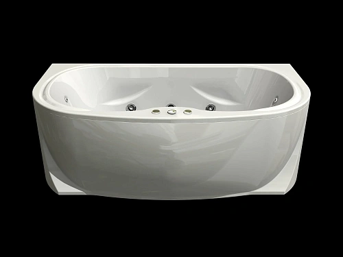 Акриловая ванна Aquatek Мелисса 180x95 радиусная, универсальная, с каркасом MEL180-0000006 Акриловая ванна Aquatek Мелисса 180x95 радиусная, универсальная, с каркасом MEL180-0000006