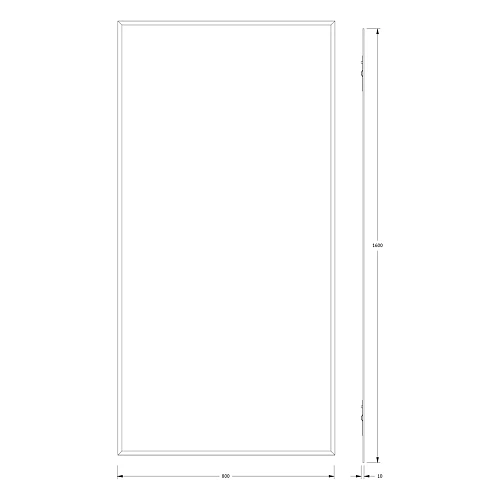 Зеркало Evoform Comfort BY 0958 80 х 160 см с фацетом 15 мм Зеркало Evoform Comfort BY 0958 80 х 160 см с фацетом 15 мм