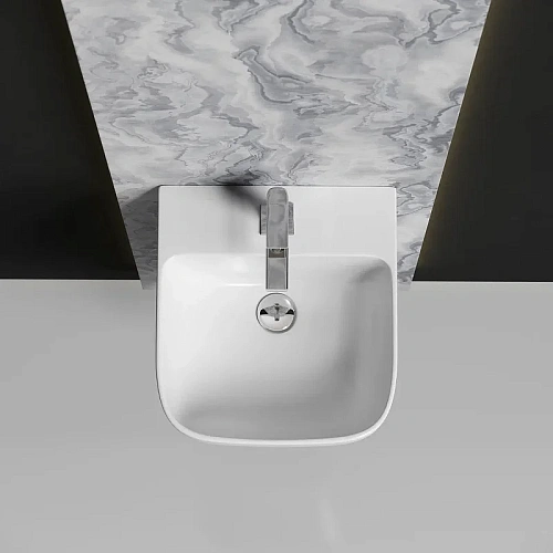 Раковина Ceramica Nova DION CN6067 белый моноблок Раковина Ceramica Nova DION CN6067 белый моноблок