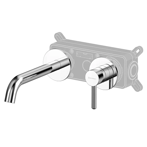 Смеситель для раковины WHITECROSS Y Y1225CR скрытого монтажа, хром Смеситель для раковины WHITECROSS Y Y1225CR скрытого монтажа, хром